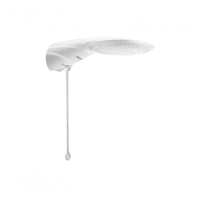 Chuveiro Advanced Eletrônico 5500W Instalação de Parede com Mangueira Flexível Branco Lorenzetti