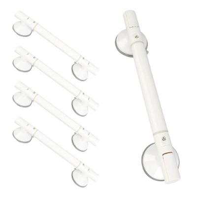 Barra de Apoio BSL3932 com Ventosa Ultra Resistente e Segurança para Idosos e PCD Branco AB Mídia 4