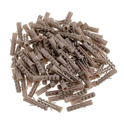 Bucha de Nylon 05mm Fixação Durável Branco Bemfixa 100 Unidades