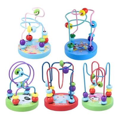 Brinquedo Pedagógico Aramado Divertido Pequeno Estimula Percepção de Formas e Cores Colorido Toy Mix