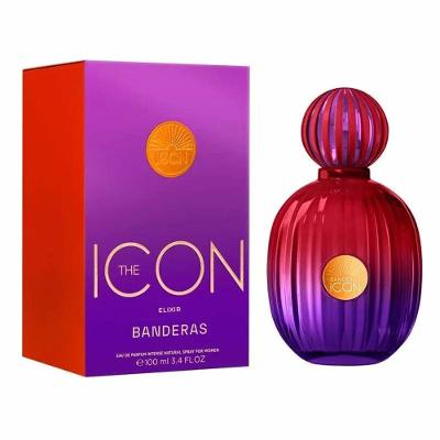 Eau de Parfum The Icon Elixir Feminino Intense Amadeirado Ambarino 100ML Antonio