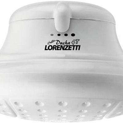Ducha Elétrica Bella Ducha Ultra 5500W de Parede com Resistência Blindada Branco Lorenzetti 110V