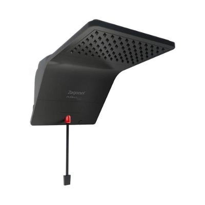 Ducha Eletrônica Ducali 7500W de Parede com Regulagem Preto Zagonel 220V