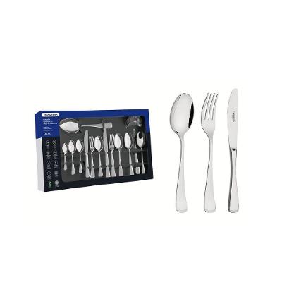 Faqueiro Mônaco 101 Peças Aço Inox Polido para Mesa Inox Tramontina