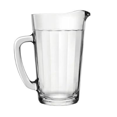 Jarra de Mesa Copo Americano 750ML com Bico para Servir sem Derramar Vidro Transparente Nadir