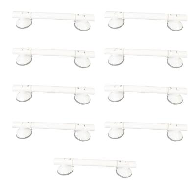 Barra de Apoio BSL3932 com Ventosa Ultra Resistente Fluorescente Branco AB Mídia Kit 9 Unidades
