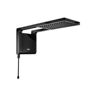 Chuveiro Elétrico Acqua Storm Ultra 7800W Parede com Resistência Planar Preto Lorenzetti 220V