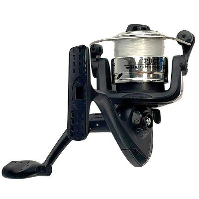 Molinete de Pesca 200 Ultra Light com Linha Inclusa Preto Lorben