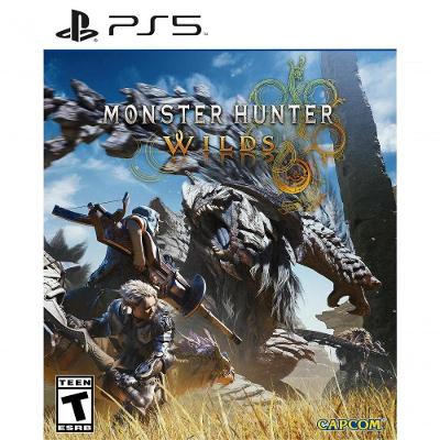 Jogo Capcom Monster Hunter Wilds Standard Edition para Playstation 5 com Disco Preto