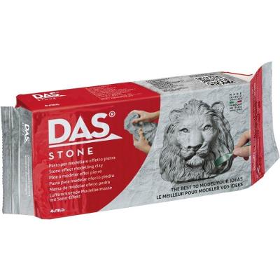 Massa de Modelar Stone Porcelana Fria Cinzapedra 1KG 1 Unidade Canson para Esculturas