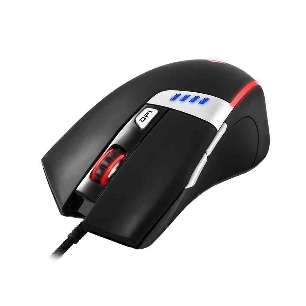 Mouse Gamer C3Tech Usb Griffin 4000 Dpi C/ Led Mg-500Bk - 3