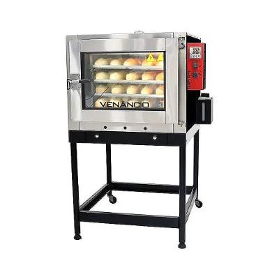 Forno Turbo a Gás Venâncio Gás GLP FVT5G Twister Aço Carbono 5 Esteiras Cinza 220V