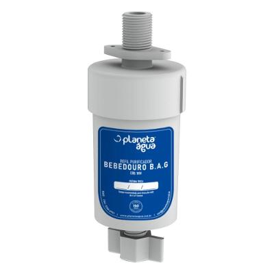 Refil Filtro Bebedouro Bag Planeta Água 1058a Compatível Purificador Rosca 1-2 Bivolt