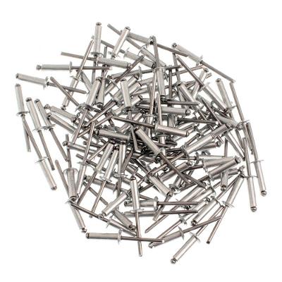 Rebite de Alumínio 4,8X18MM Fixação Firme Durável Anticorrosiva Prata Bemfixa 100 Unidades