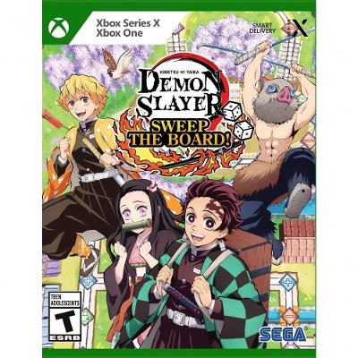 Jogo Sega Demon Slayer -Kimetsu no Yaiba- Sweep The Board! Xbox Series X Minijogos Preto