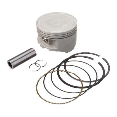 Kit de Pistão com Anel Pino e Travas NX 400 para Moto CG com Anéis Segmento Grossos KMP
