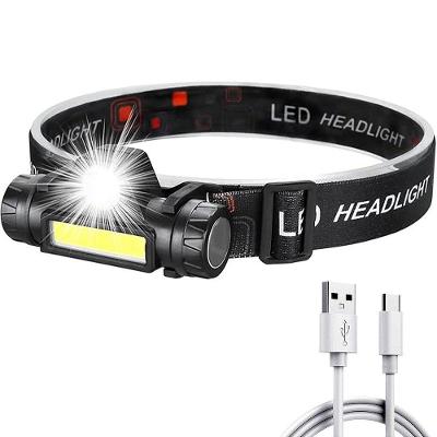 Lanterna de Cabeça SF-S T6 Recarregável com Zoom Ajustável 3 Modos Preto Lorben Bivolt