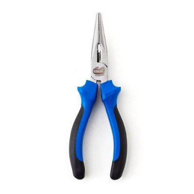 Alicate de Bico 6 Polegadas com Cabo Isolado em PVC Azul e Preto Bemfixa