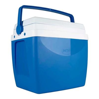 Caixa Térmica 18 Litros Isolamento Térmico Polipropileno Porta-Copos para Passeio Azul Mor 18L