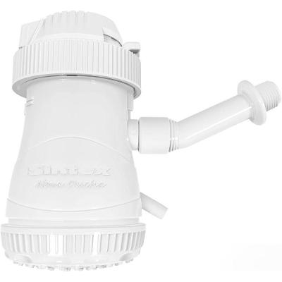 Ducha Nova D255 Elétrica 5500W com Isolador Elétrico Branca Sintex 220V