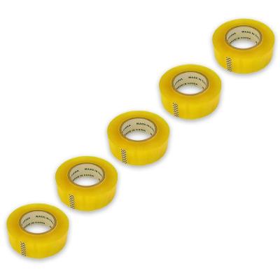 Fita Adesiva AB Mídia BSL3361-1 Multiuso BOPP 45MM 200M Kit 5 Rolos para Embalagem Caixa