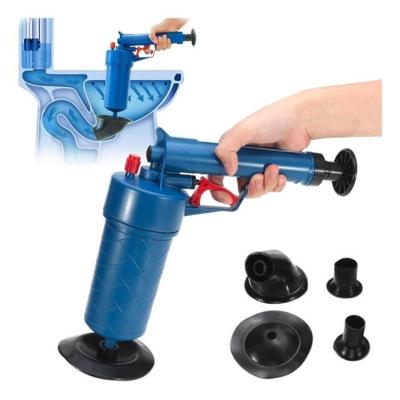 Desentupidor Blaster Alta Pressão com Adaptadores Reutilizável para Vaso Sanitário e Canos