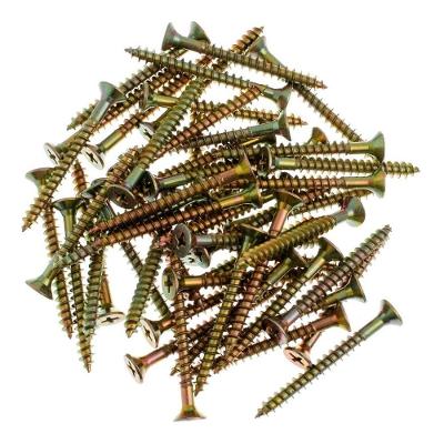 Parafuso Aglomerado 5,0X50MM Fixação Firme em MDF Inox Bemfixa 50 UNIDADES