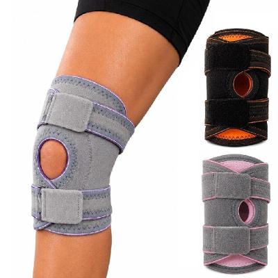 Joelheira Ortopédica Ajustável com Suporte Patelar Neoprene Corrida Crossfit Bivolt Único