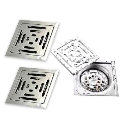 Ralo Inox BSL3658 Alta Vazão Anti Odor e Anti Inseto Inox AB Mídia 2 Unidades
