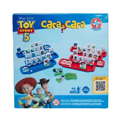 Jogo de Tabuleiro Cara a Cara Toy Story Descubra o Personagem Estrela
