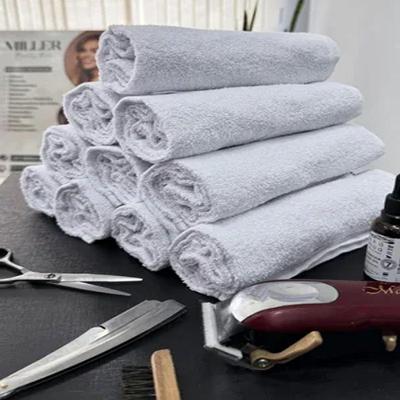 Toalha de Rosto Linha Salao Profissional 44x75CM 100% Algodão 310g-m2 Felpuda Branco Margex 02