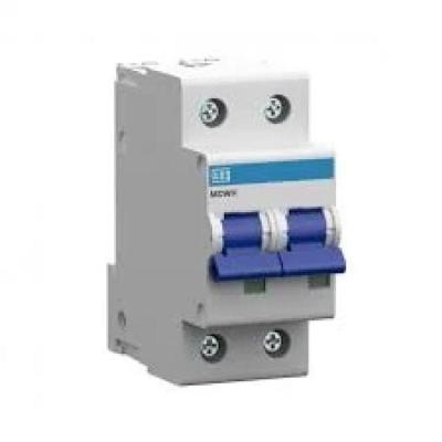 Disjuntor Bipolar SDD62C32 32A Curva C 6KA 220V Branco Steck