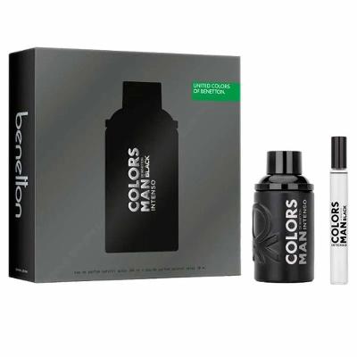 Kit Perfume Black Intenso Masculino Eau de Parfum Amadeirado 100ML + 10ML