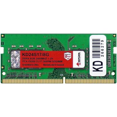 Memória RAM Keepdata KD24S17-8G 8GB DDR4 2400MHz SO-DIMM para Notebook Alta Performance