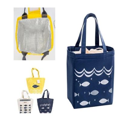 Bolsa Térmica Portátil Sacola Cooler Tecido Oxford Isolamento Térmico para Viagens e Academia 20CM