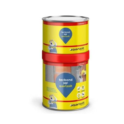 Adesivo Estrutural Tecbond MF para Ferro e Concreto de Alta Aderência em Cinza Quartzolit 1KG