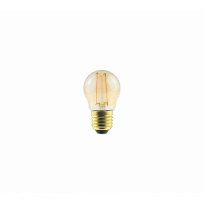 Lâmpada LED Filamento LED G45 Luz Super Quente 2000K Âmbar Bivolt G-Light