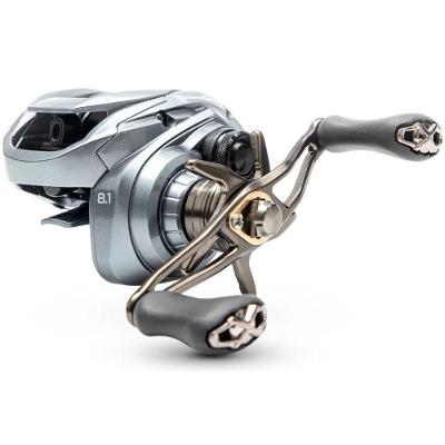 Carretilha Maruri By Nelson Nakamura Shizen Drag 9kg Freio Magnético Cinza Maruri Fishing