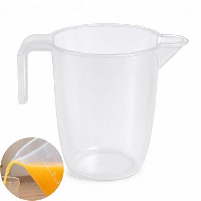 Jarra Graduada Copo Medidor 500ML com Bico Alça Multiuso Polipropileno Resistente para Cozinha