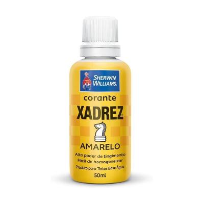 Corante Líquido Xadrez Amarelo para Tintas Acrílicas e Látex 50ML Sherwin Williams