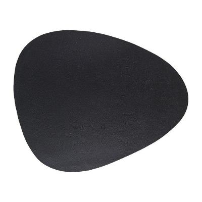 Jogo Americano Ravena com Aspecto de Couro PVC Dupla Face para Mesa Preto Copa & Cia 4 Peças