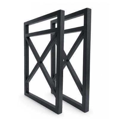 Suporte para Prateleira Estilo Industrial 2 Unidades Moderno Preto Deplasti