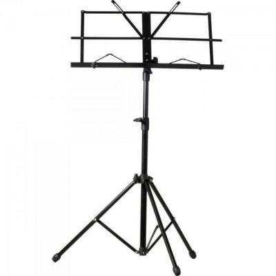 Suporte para Partitura SP100 com Altura Ajustável Sistema de Molas Preto Hayonik