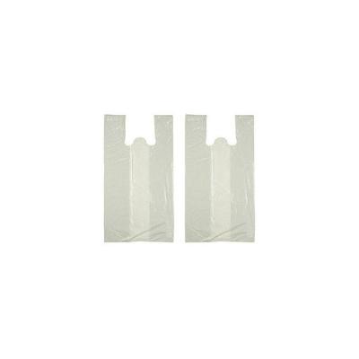 Sacola Plástica Higipack com Alça Camiseta Reciclável Branca 1040 Unidades