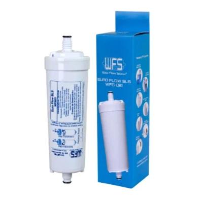 Refil Filtro WFS021 EURO FLOW BLS Purificador de Água com Dolomita e Carvão Ativado Prata WFS