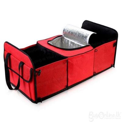 Organizador de Porta Malas com Cooler Trunk WHDZ para Carro com 5 Compartimentos e Isolamento