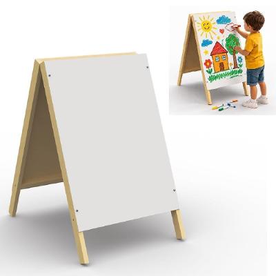 Quadro Branco Duplo Cavalete Junges MDF Dupla Face 38CM 1 Unidade