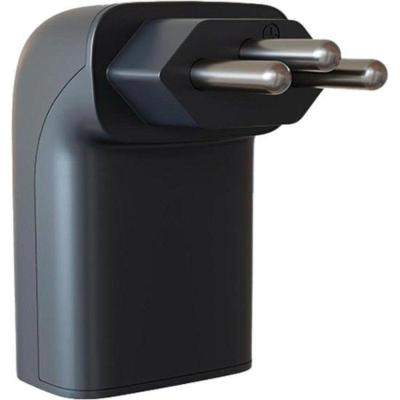 Protetor Contra Surtos Pocket Fit com Tecnologia LCF Preto Clamper 20A 3P Bivolt