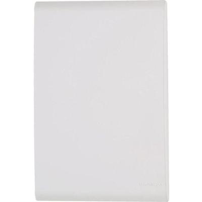 Placa Cega Liz 4 X 2 para Acabamento de Parede com Sistema Modular Branca Tramontina
