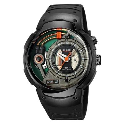 Relógio Esportivo Masculino Skmei 2535 Digital Silicone LED Preto